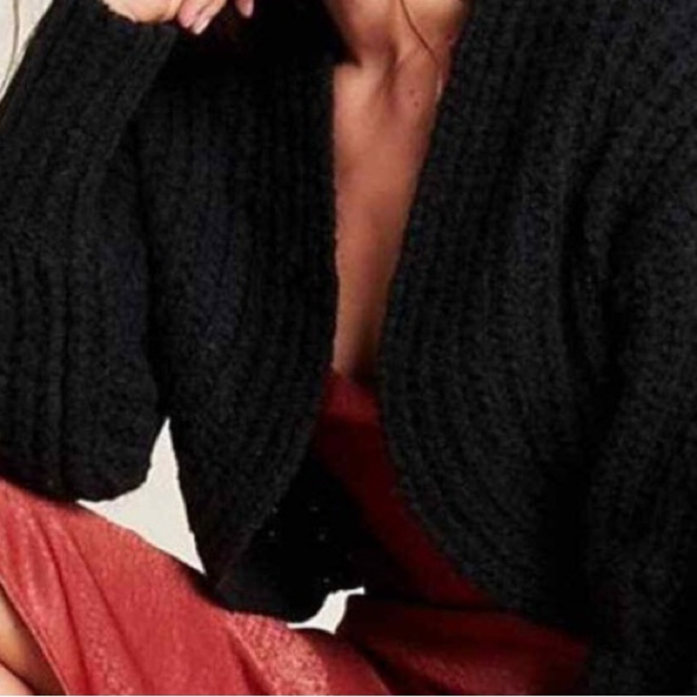 Anthropologie Black Women's Cardigan
